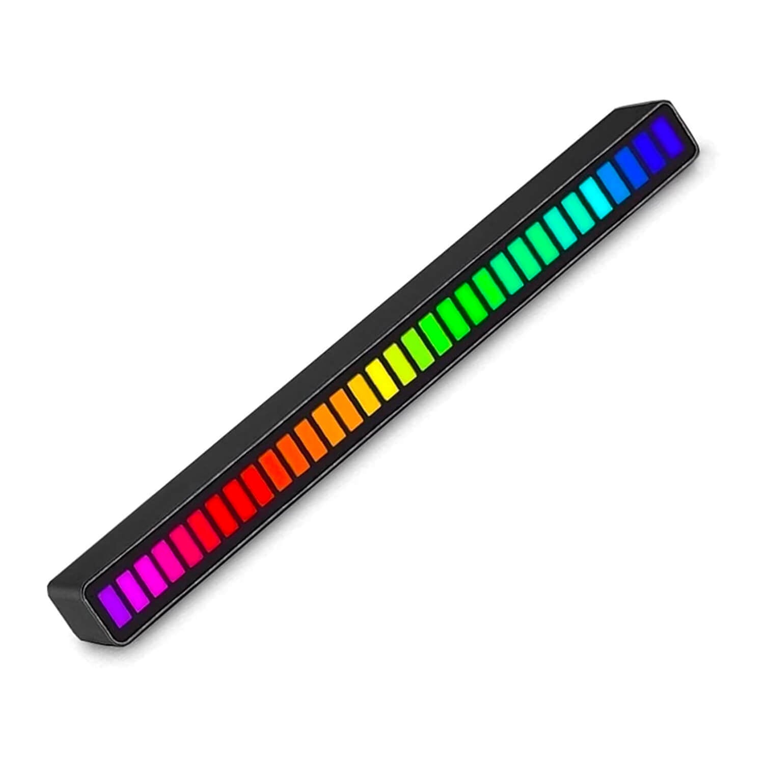 Smart RGB Ambiant Sound Control Music Rhythm Light Bar Black