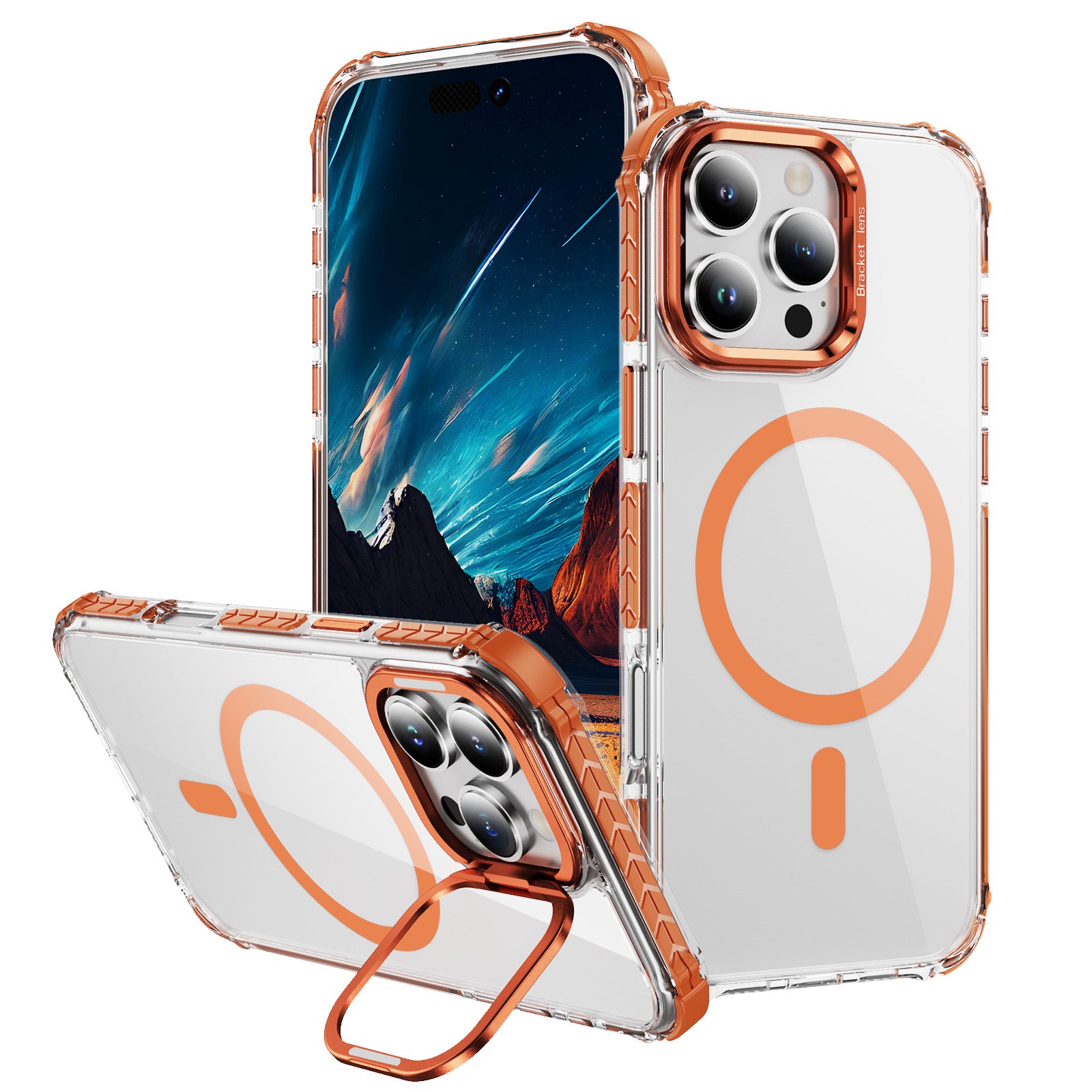 Tough On iPhone 16 Pro Max Case with Camera Stand MagSafe Compatible