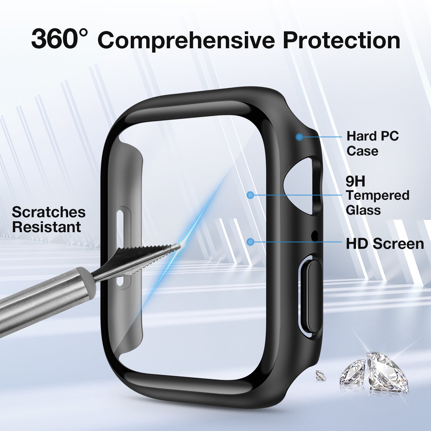 Iwatch 5 tempered glass hot sale