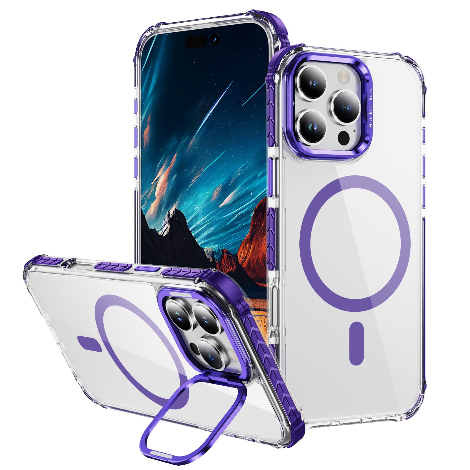 Tough On iPhone 16 Pro Case with Camera Stand MagSafe Compatible