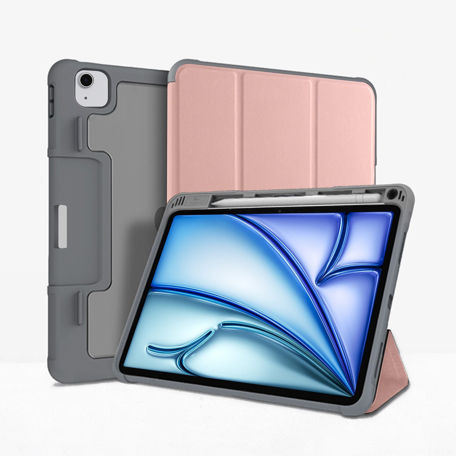 Tough On iPad Air 13" 2024 Case Smart Cover