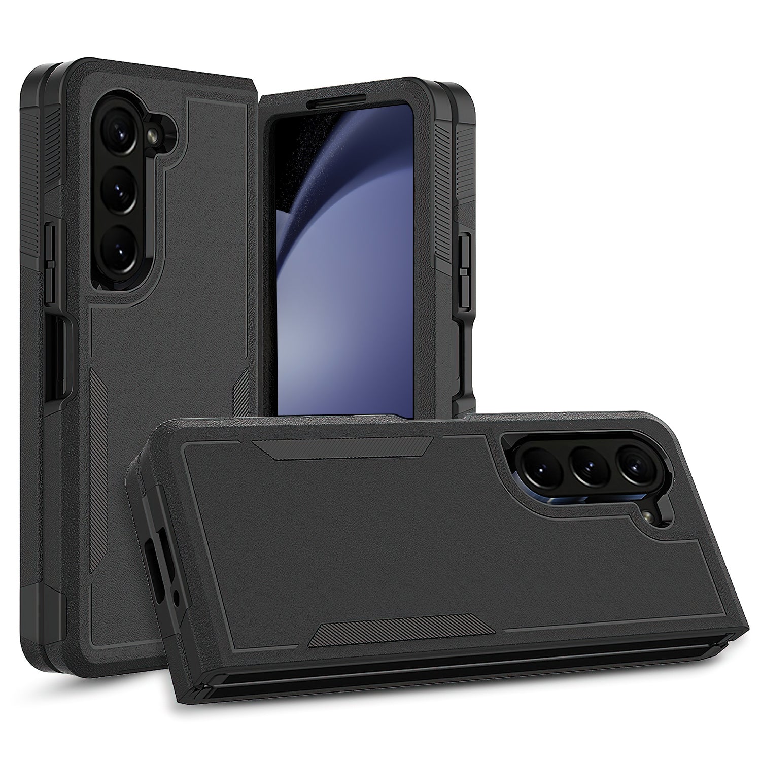 Tough On Samsung Galaxy Z Fold6 Case Tough Armor Black