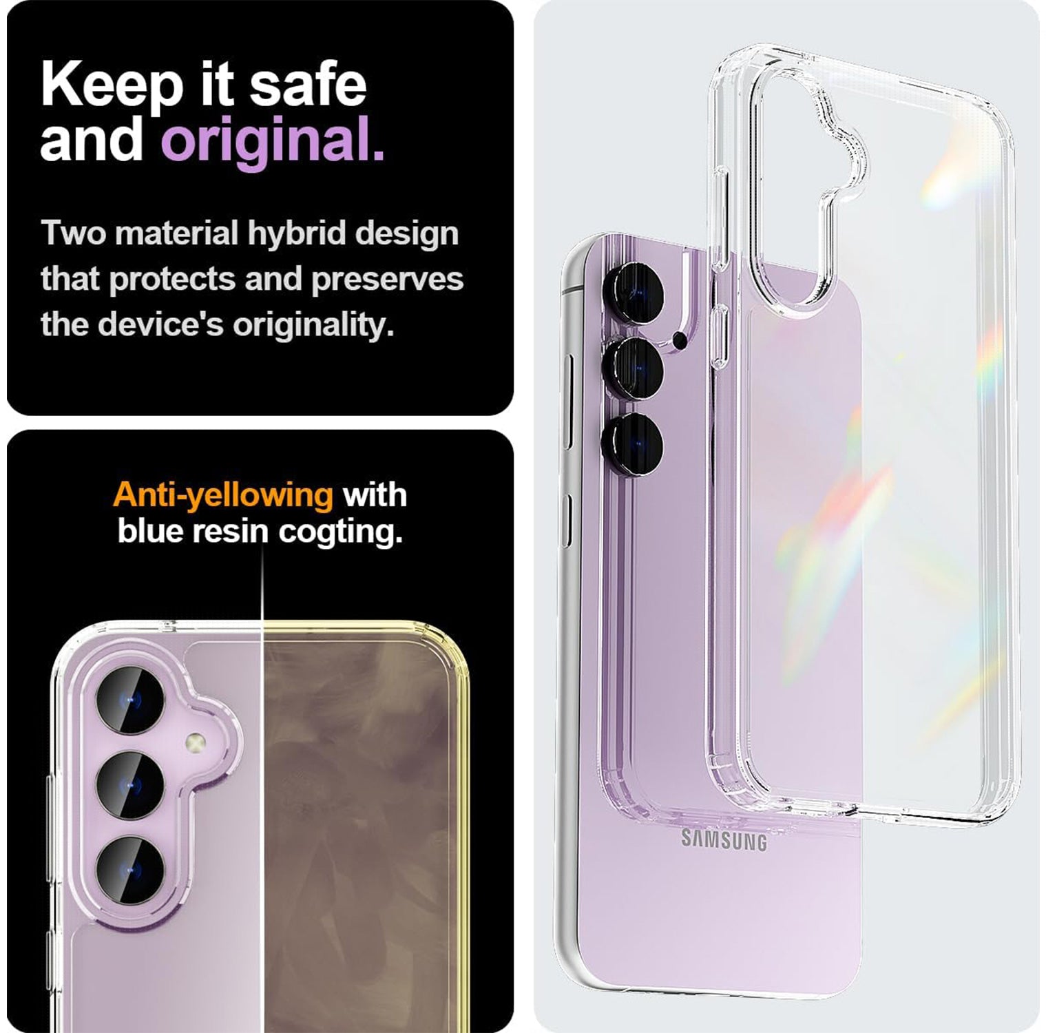 Tough On Samsung Galaxy S24 Case Clear Air