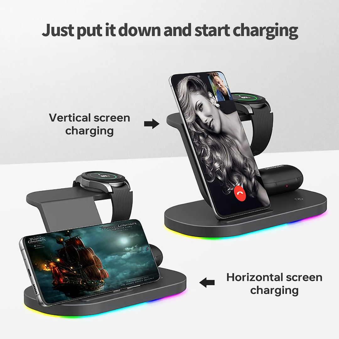 Android 3 in 1 charging online station