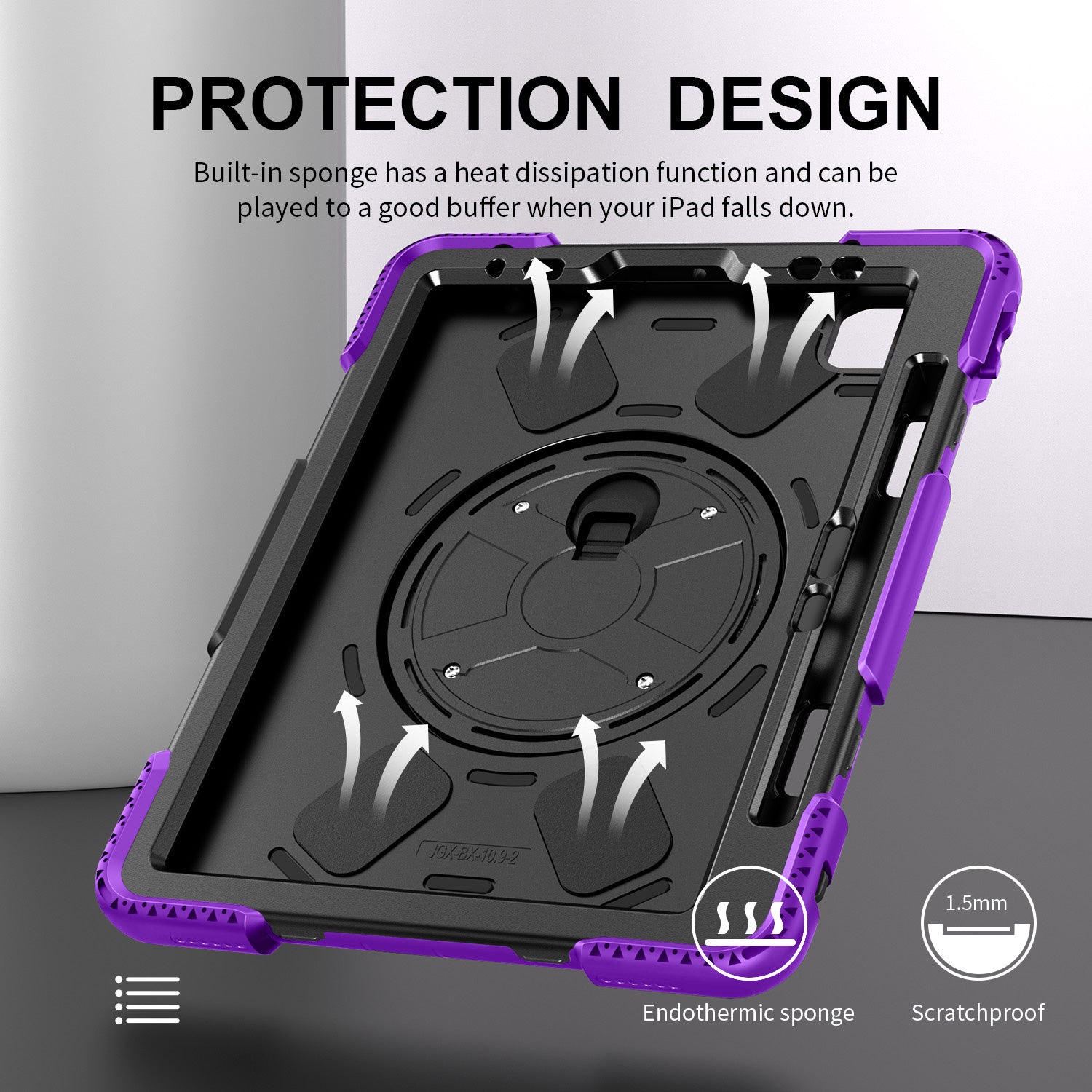 Tough On iPad Air 11" 2024 Case Rugged Protection