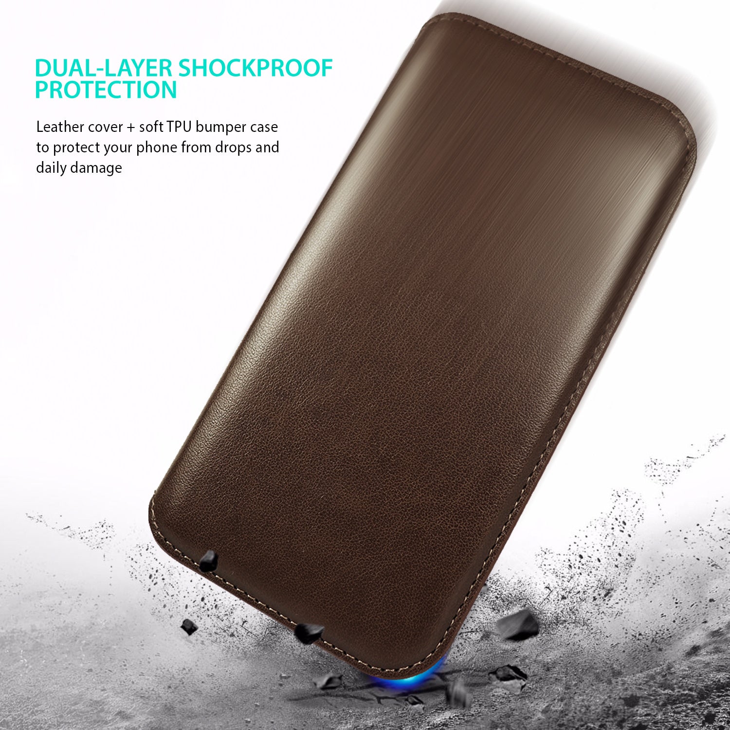 Tough On iPhone 16 Pro Case Magnetic Fine Detachable Leather