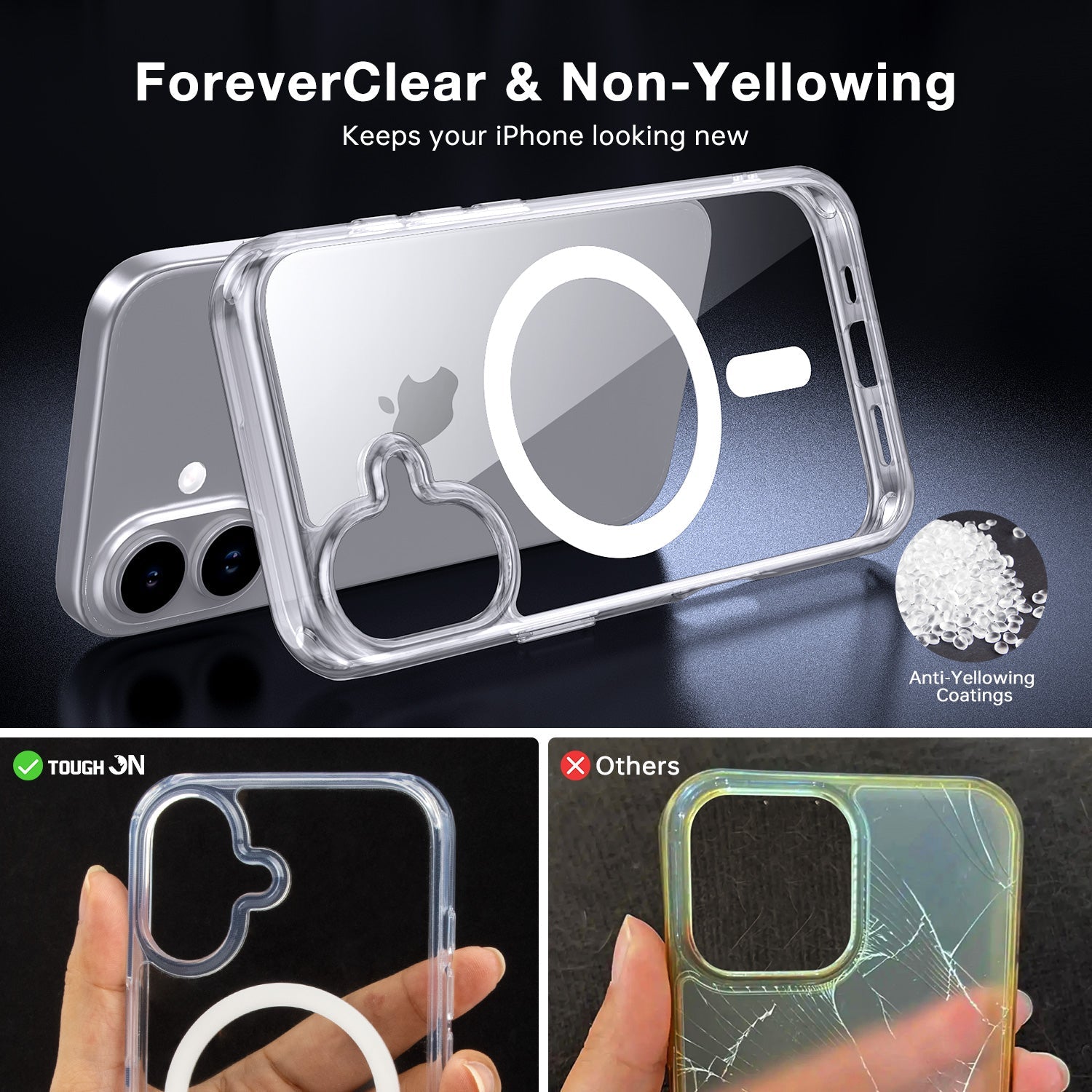 Tough On iPhone 16 Case Tough Clear