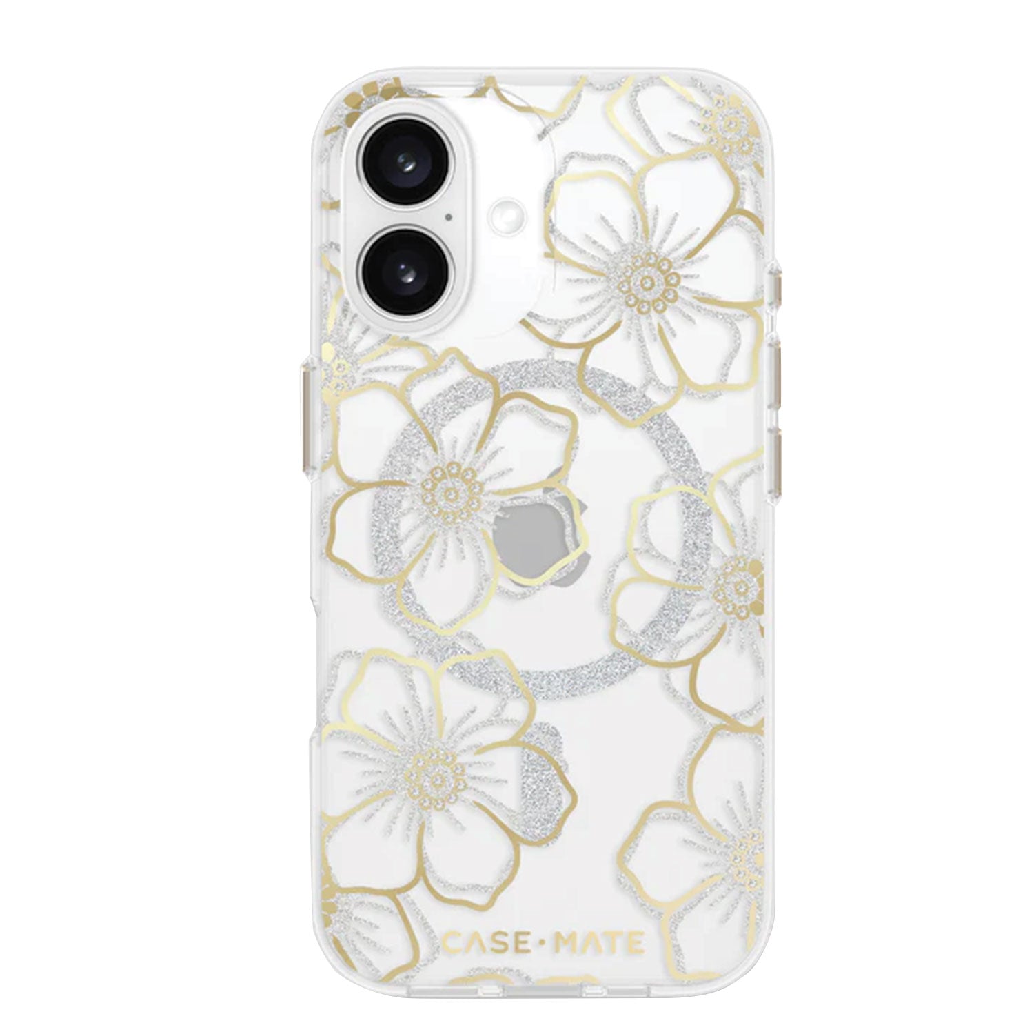 Case-Mate iPhone 16 Case Floral Gems MagSafe