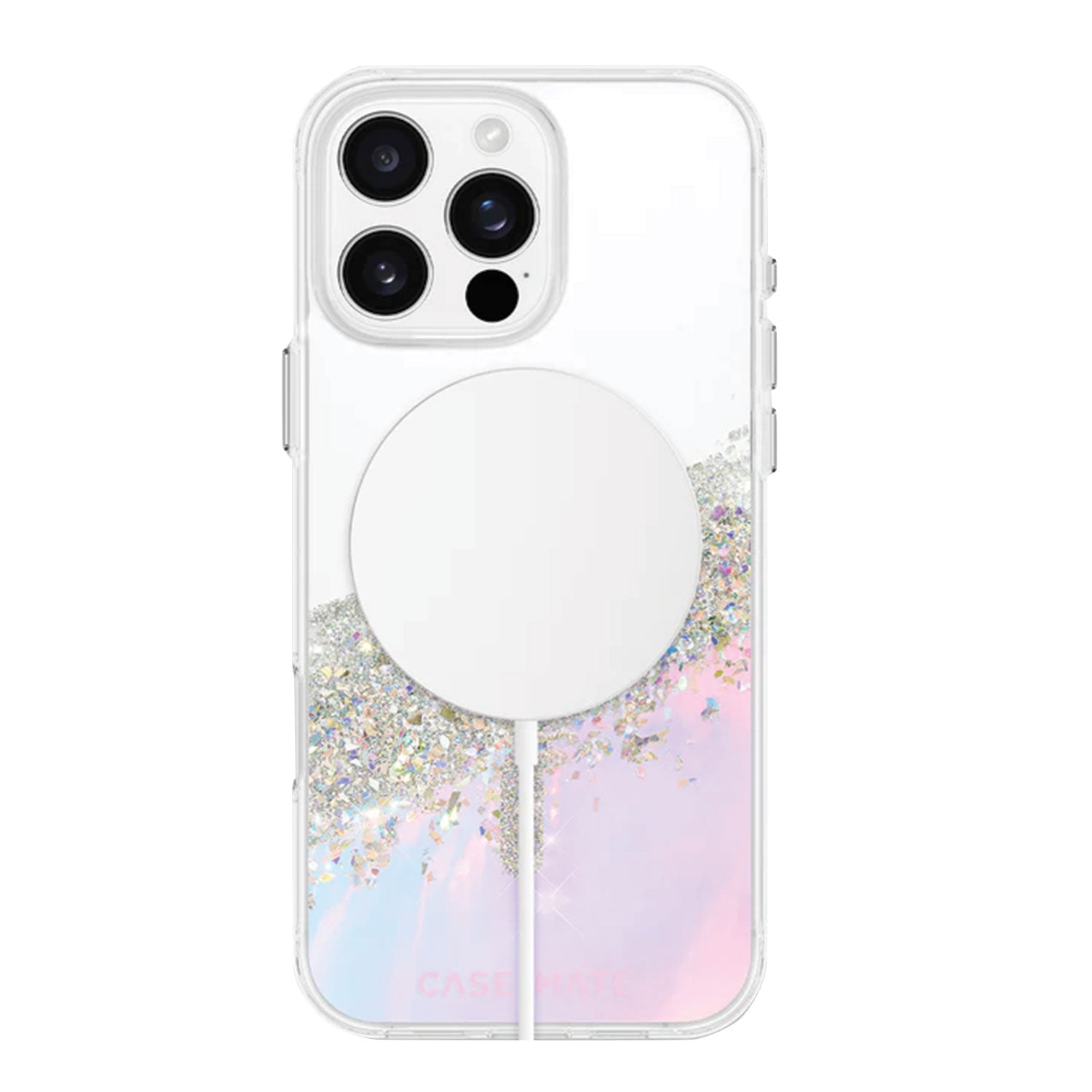 Case-Mate iPhone 16 Pro Case Karat Soap Bubble with MagSafe