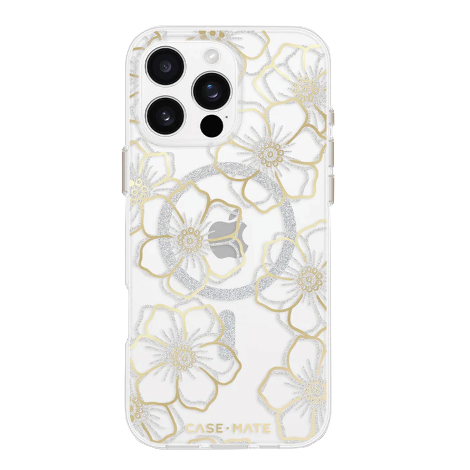 Case-Mate iPhone 16 Pro Max Case Floral Gems with MagSafe