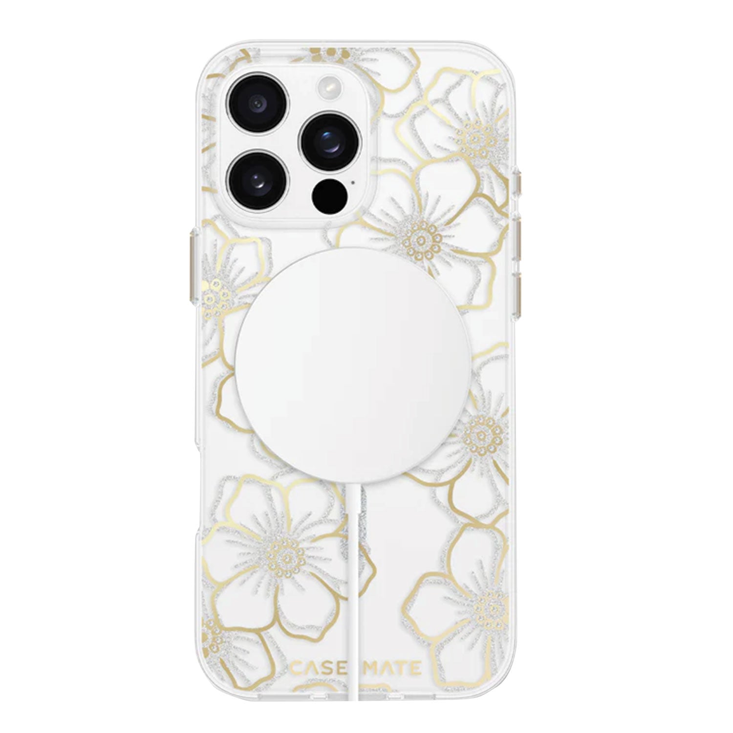 Case-Mate iPhone 16 Pro Max Case Floral Gems MagSafe