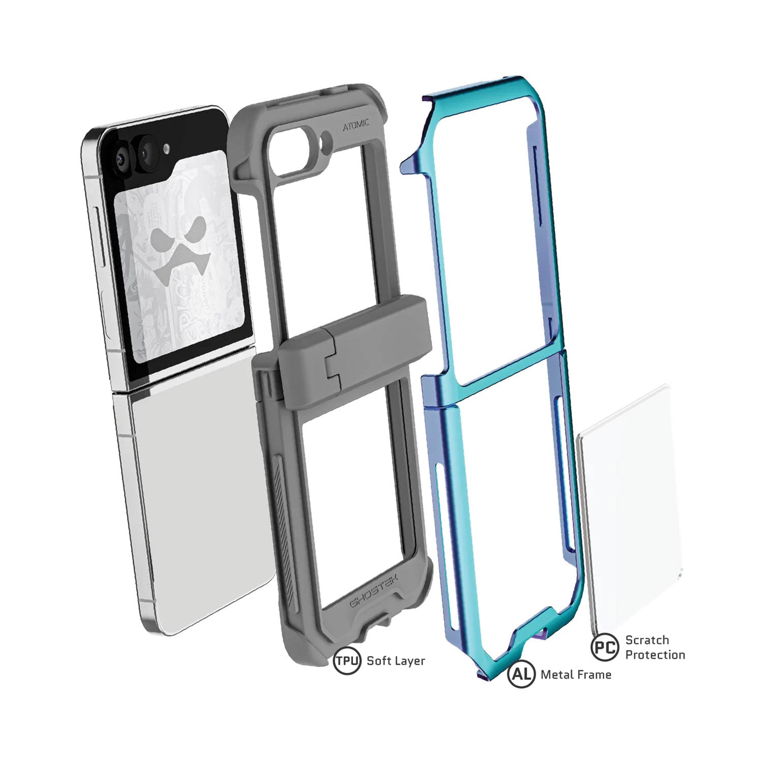 Ghostek Galaxy Z Flip6 Case Atomic Slim