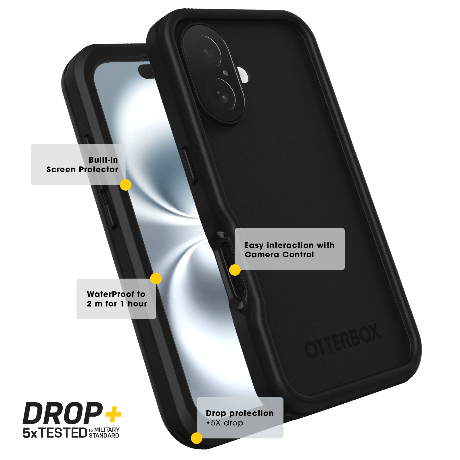 OtterBox iPhone 16 Pro Case Frē Series for MagSafe