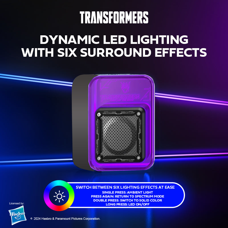 Transformers Portable Wireless Bluetooth Speaker TF-Y02