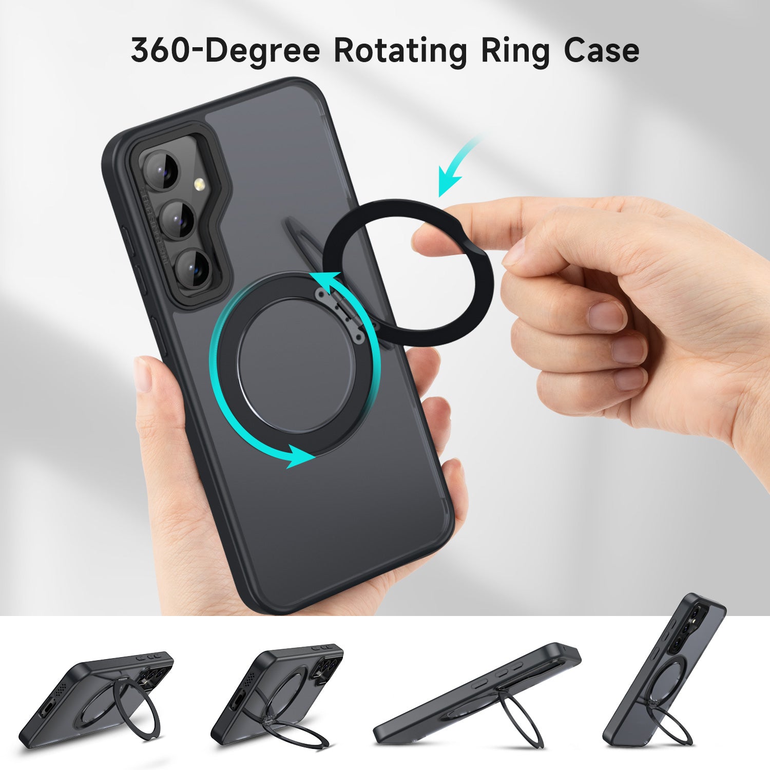 Tough On Samsung Galaxy S24 FE 5G Case 360° Rotate Stand With MagSafe