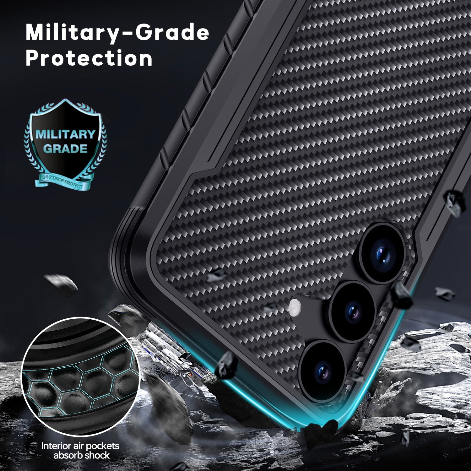 Tough On Samsung Galaxy S25 Plus Case Iron Shield