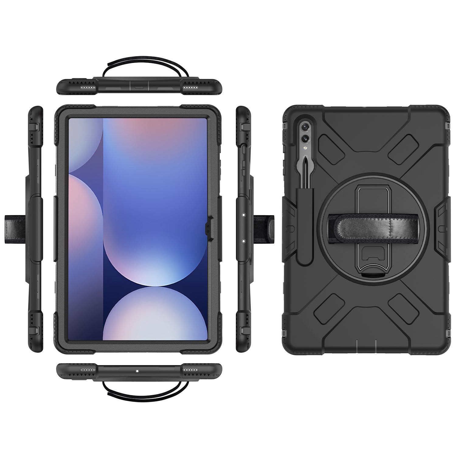 Tough On Samsung Galaxy Tab S10 Ultra Case Rugged Protection Black