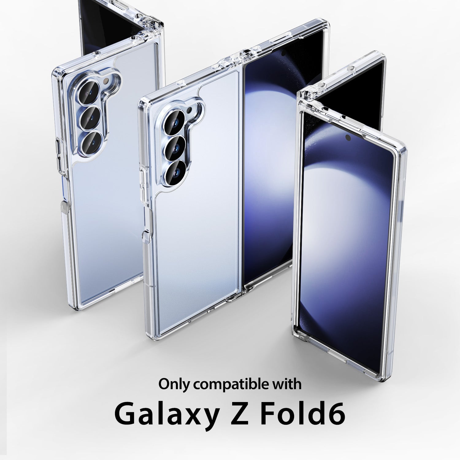 Tough On Samsung Galaxy Z Fold6 Case Tough Clear Air