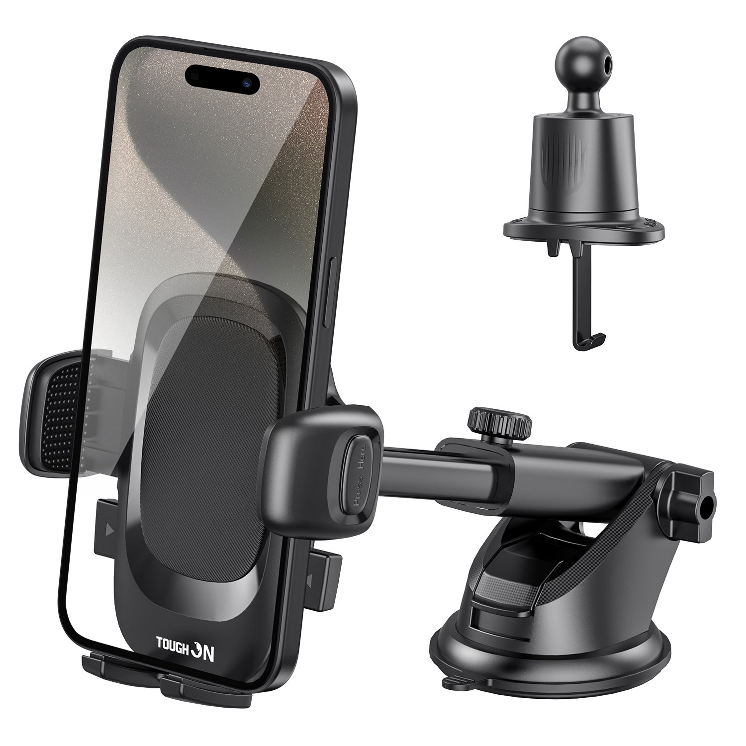 Magnetic Phone Car Mount in Car Phone Holder Super Magnet 4 Metal Plates  Universal Mobile Phone Holders for Cars Dashboard Air Vent Outlet Windshield  Windscreen - China Car Holder, Car Mount