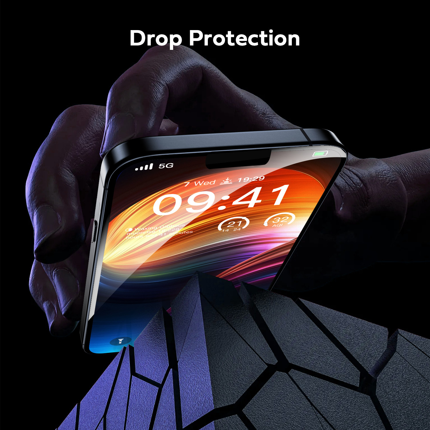 Tough On iPhone 12 / 12 Pro Nano Glass Screen Protector with Installation Kit