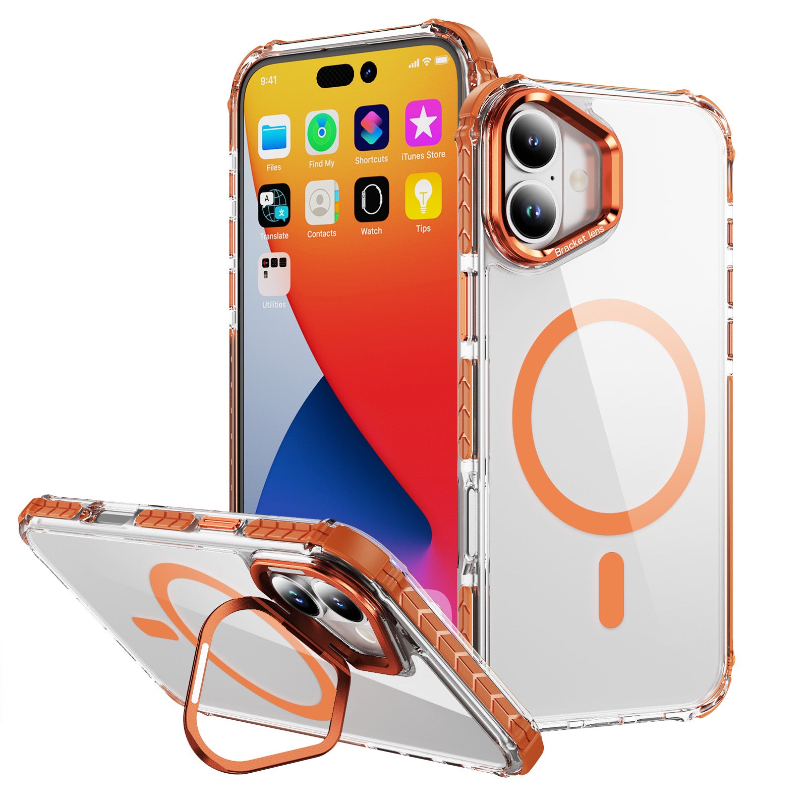 Tough On iPhone 16 Case with Camera Stand