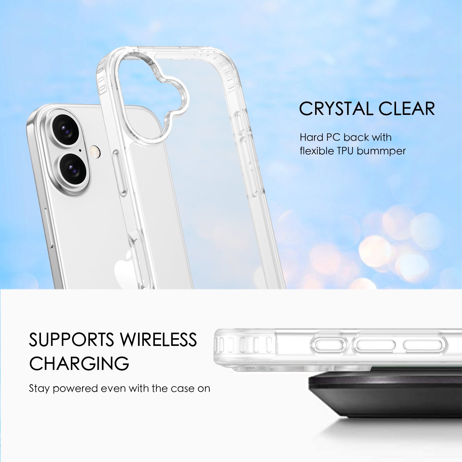 Tough On iPhone 16 Plus Case Clear Air