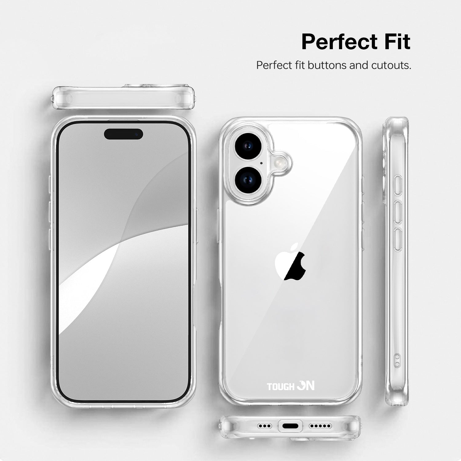 Tough On iPhone 16 Case Tough Clear