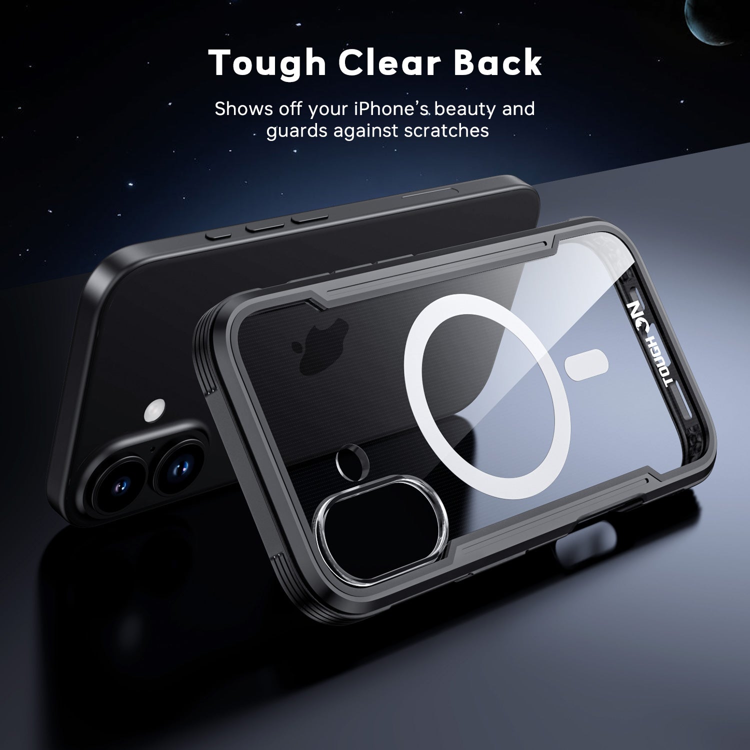 Tough On iPhone 16 Plus Case Iron Shield with MagSafe