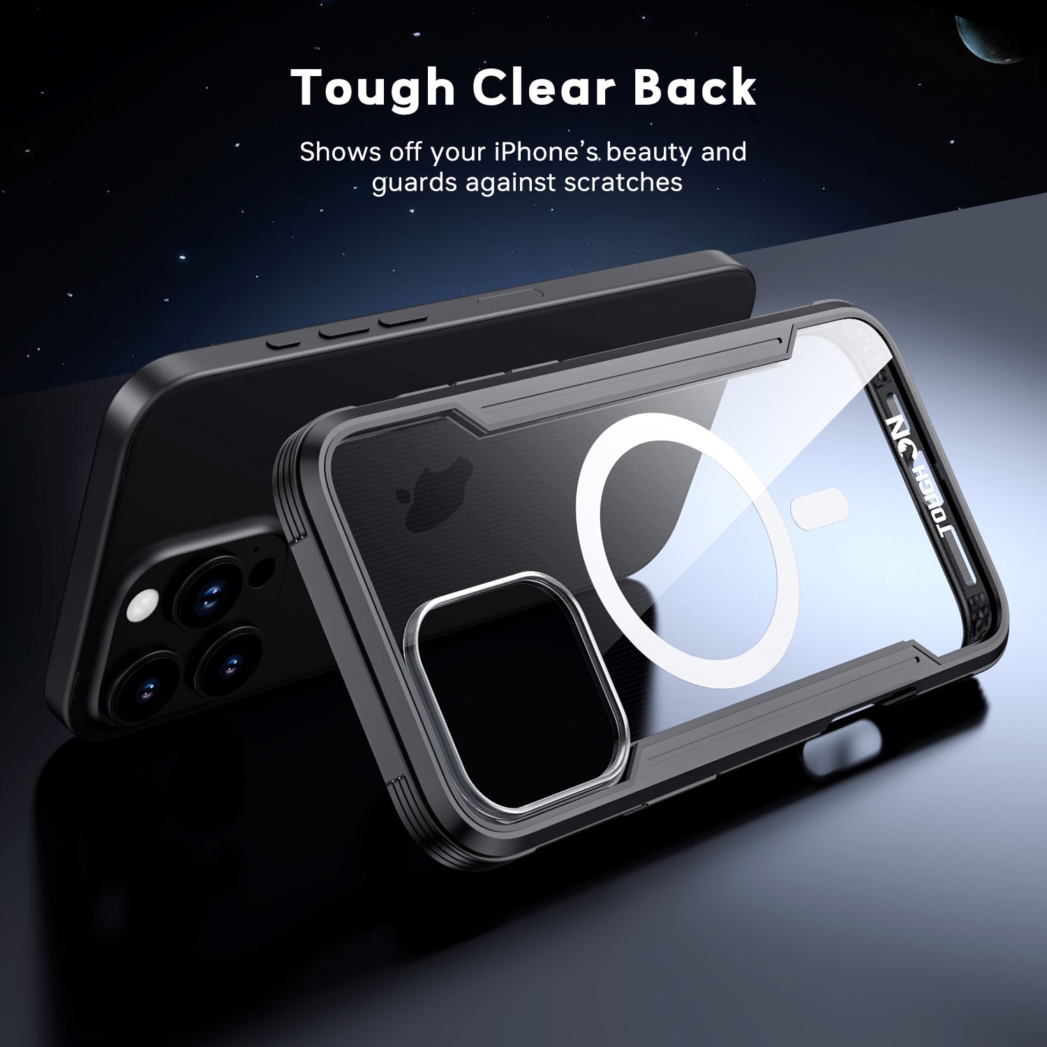 Tough On iPhone 16 Pro Case Iron Shield with MagSafe