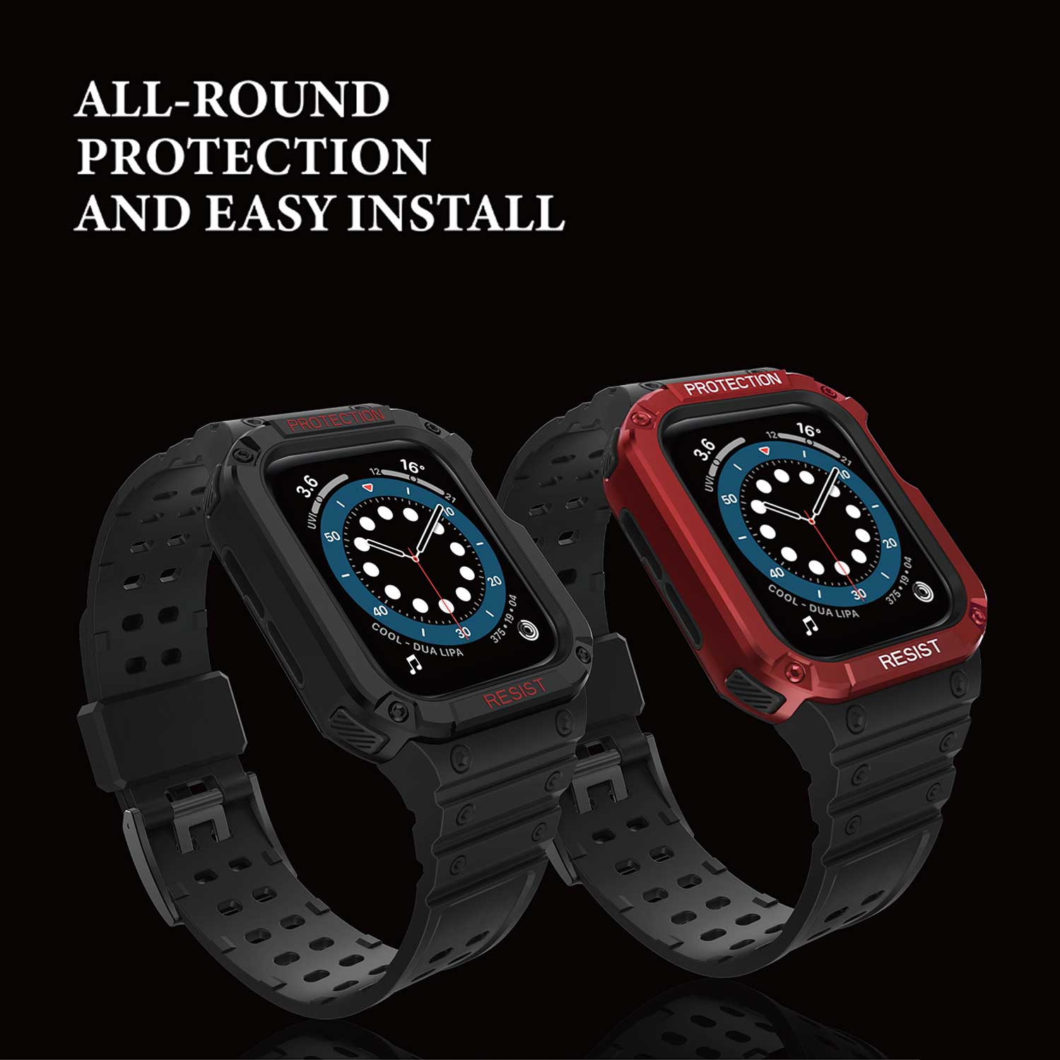 Rugged apple watch hot sale band 44mm