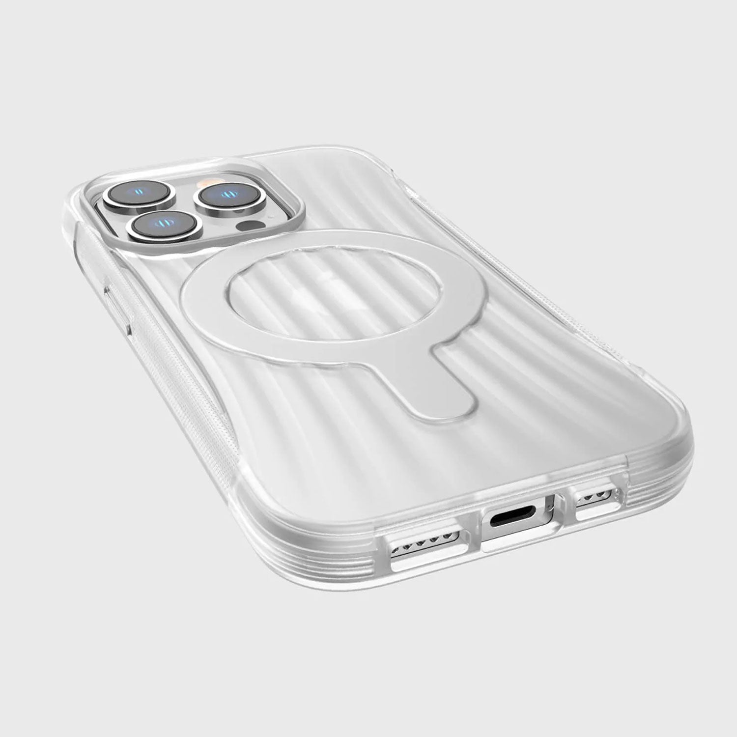 Raptic iPhone 14 Pro Case Clutch with Magsafe Clear